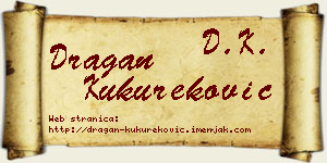 Dragan Kukureković vizit kartica
